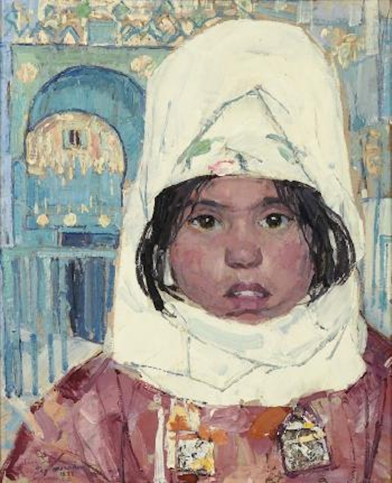 Tuareg girl by Leon Gaspard