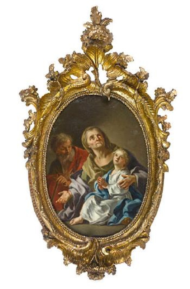 The Education of the Virgin by Francesco de Mura