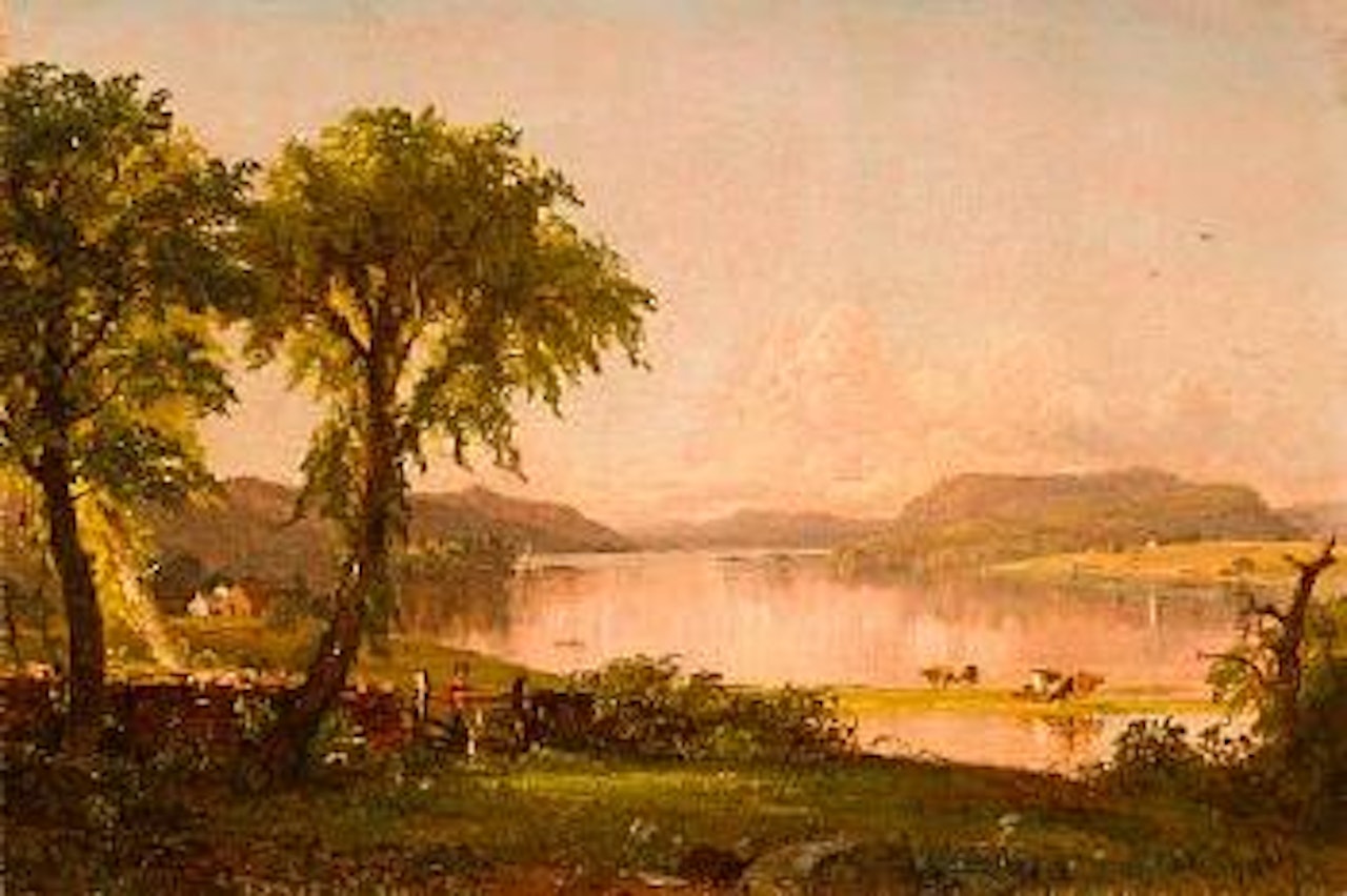 Summer Afternoon at Greenwood Lake by Jasper Francis Cropsey