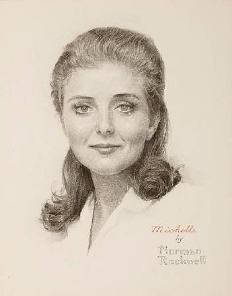 Portrait of Michelle by Norman Rockwell
