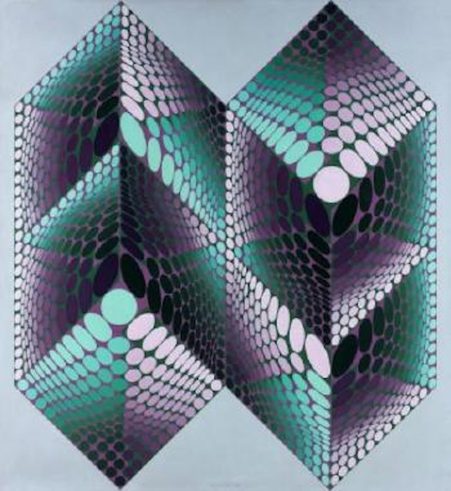 Dubukk, P.1189 by Victor Vasarely