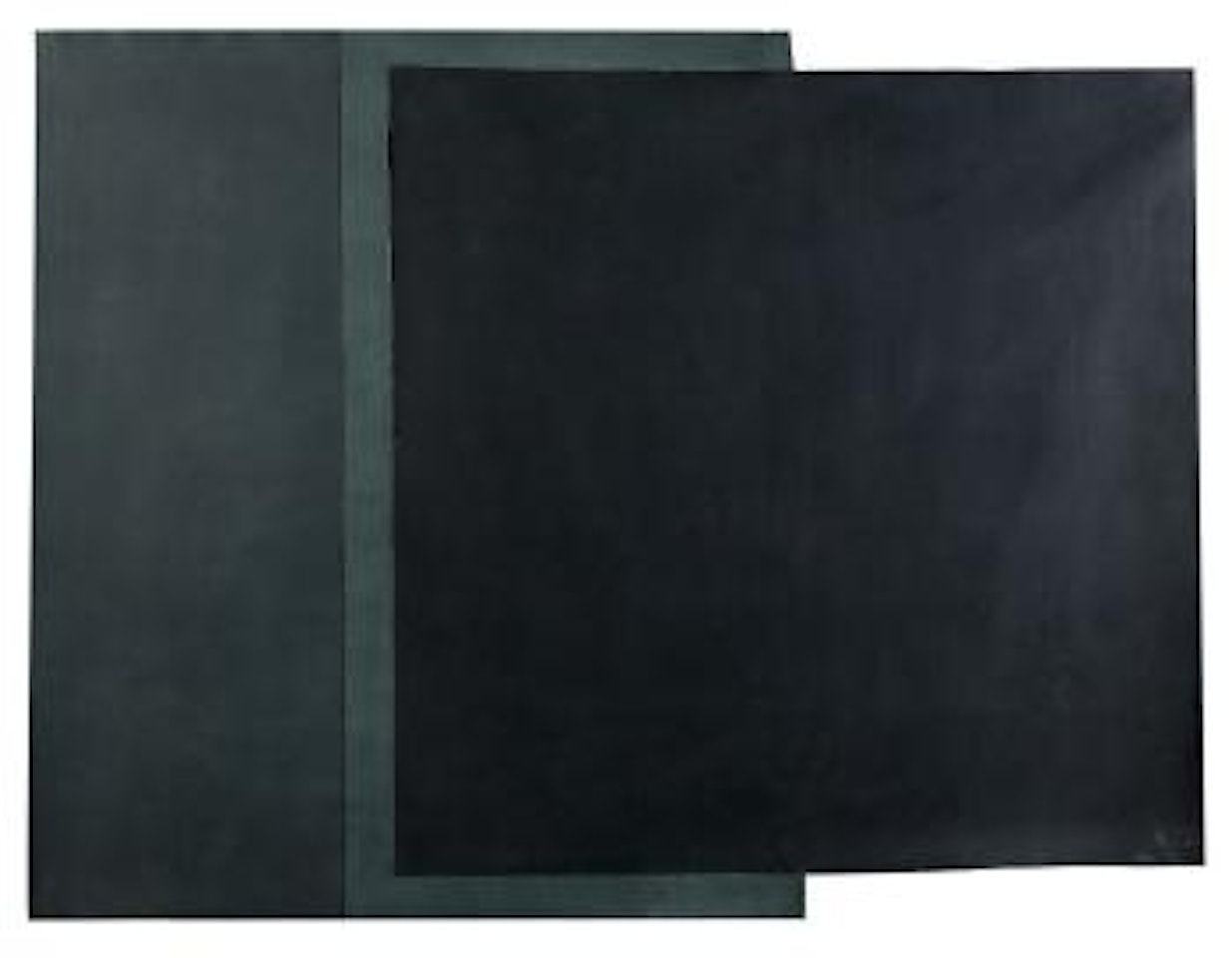 Toiles noires by Louis Cane