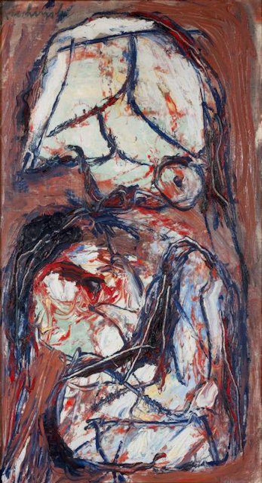 On tue bien les chevaux by Pierre Alechinsky