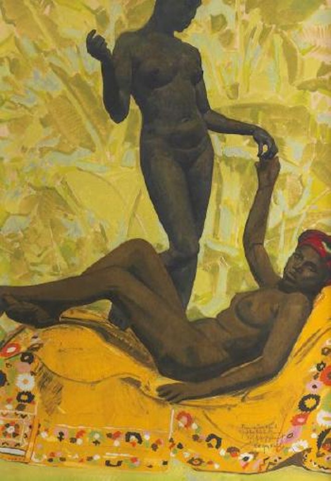 Deux nus alanguis by Jacques Majorelle