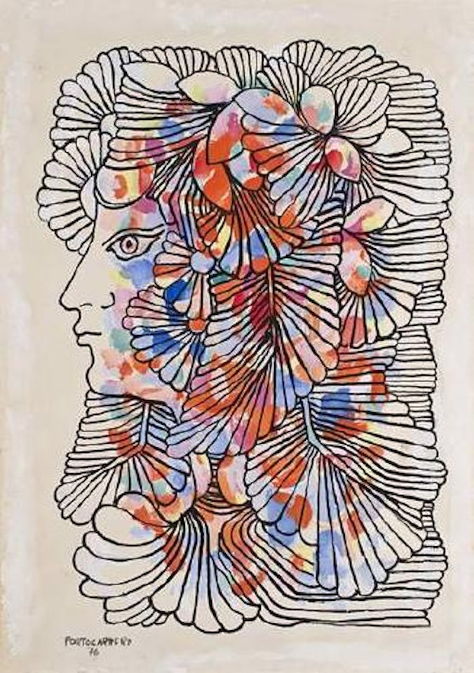 Ritratto in rosso by René Portocarrero