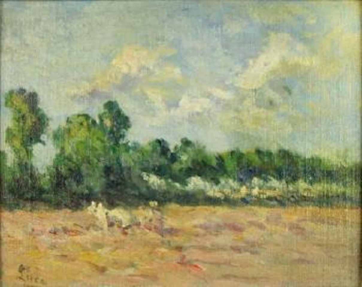 Les travaux des champs by Maximilien Luce