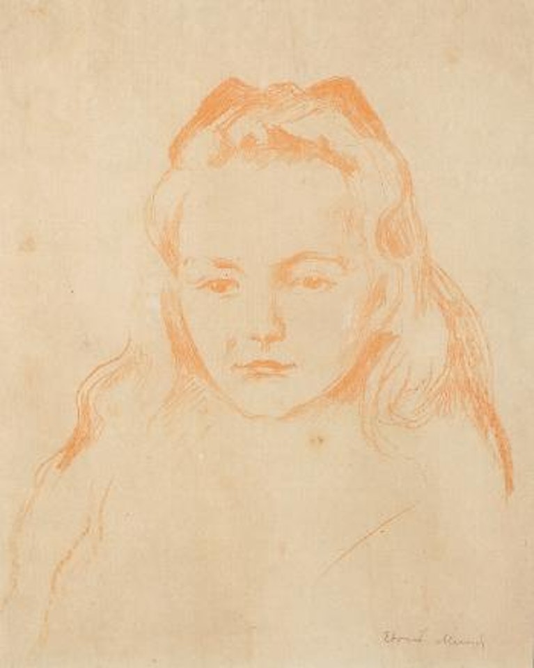 Ottilie Schiefler by Edvard Munch