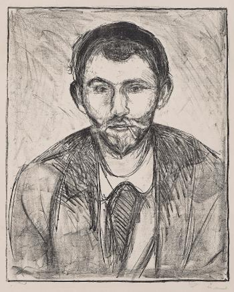 Stanislaw Przybyszewski by Edvard Munch