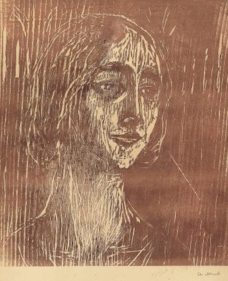 Birgitte III The gothic girl by Edvard Munch