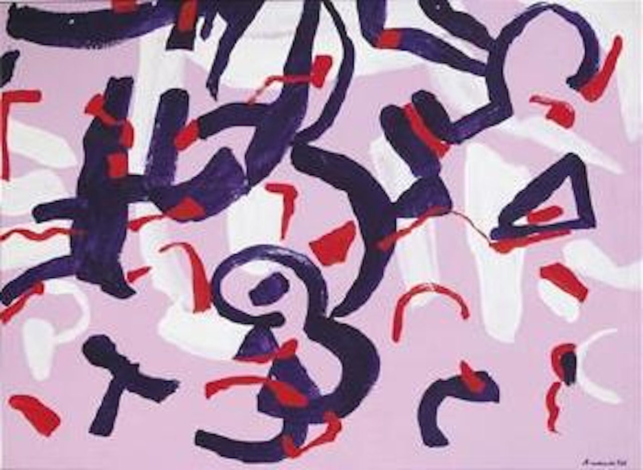 Viola-bianco-rosso by Carla Accardi