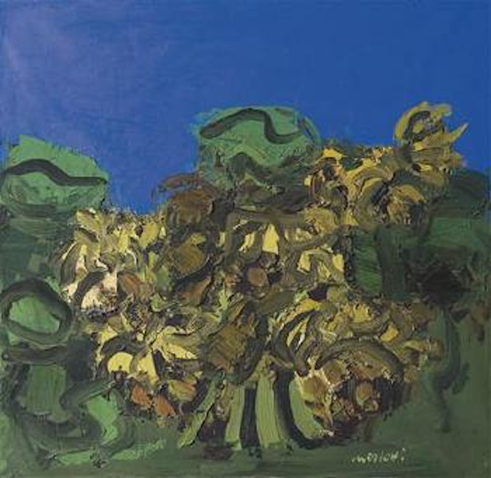 Studio di girasoli n.2 by Ennio Morlotti