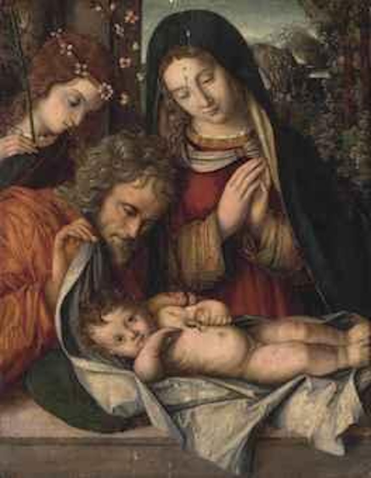 The Holy Family by Francesco Zaganelli