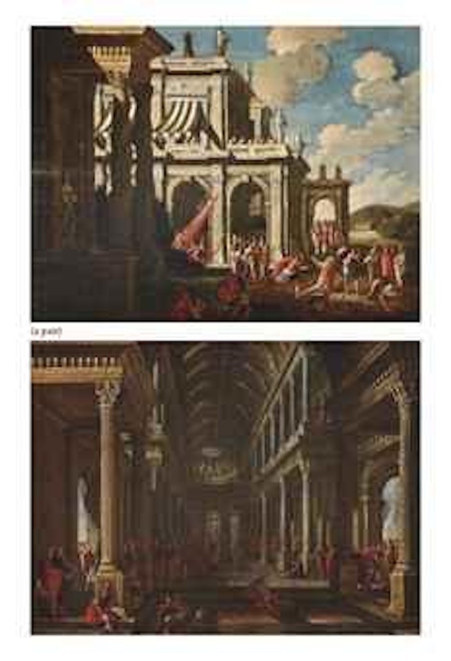 The Martyrdom of Saint Stephen; and The Preaching of Saint Paul at Athens by Viviano Codazzi