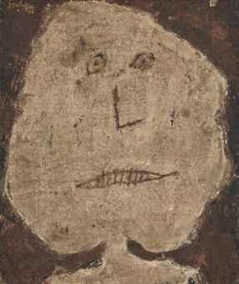 Tête by Jean Dubuffet