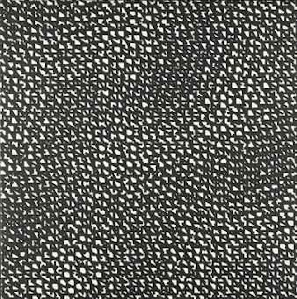 Tirets 0 30 60 90 by Francois Morellet