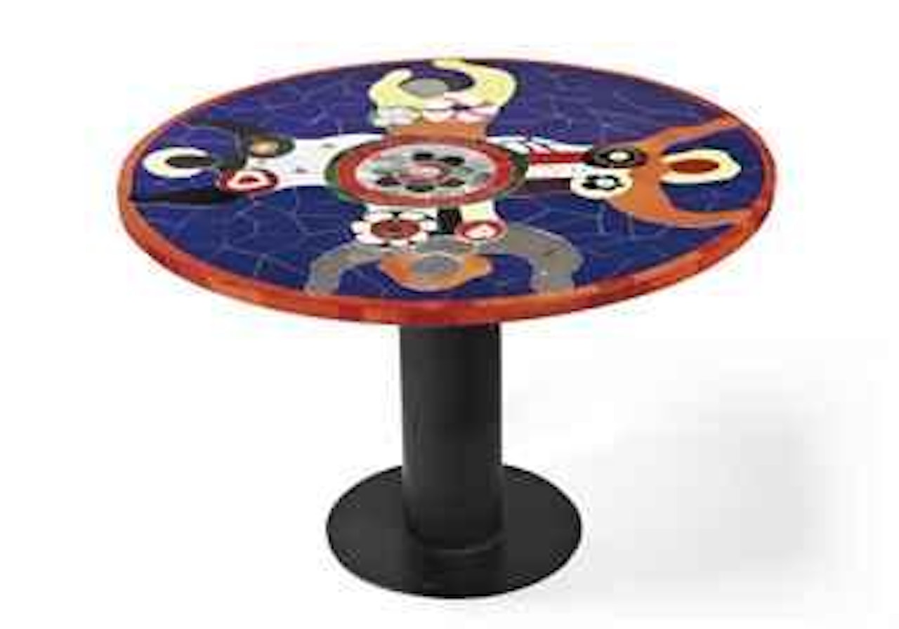 Table Aux Quatre Nanas by Niki de Saint Phalle