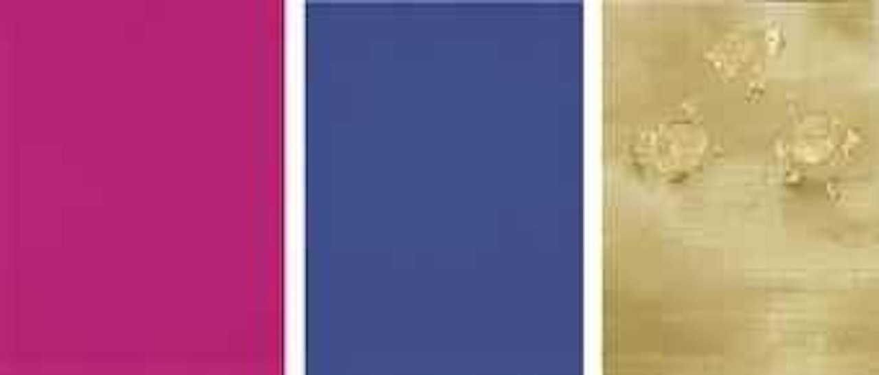 Monochrome und Feuer (triptyque) by Yves Klein