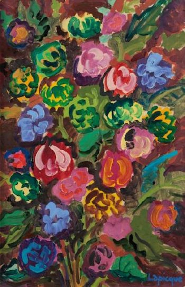 Fleurs by Charles Lapicque