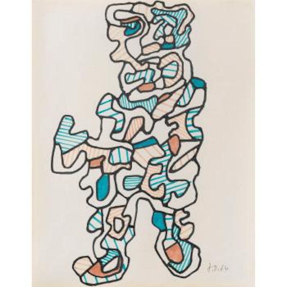 Personnage XXI by Jean Dubuffet