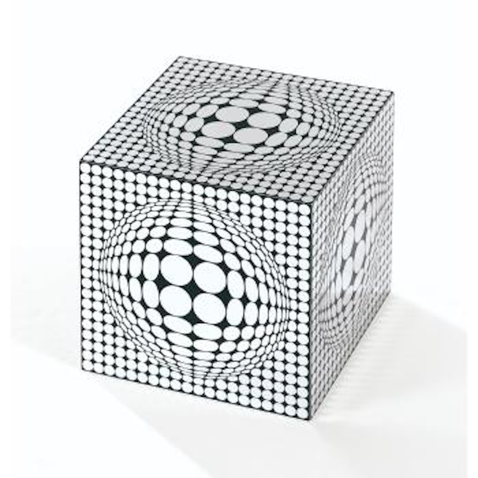 Véga Cox Négatif by Victor Vasarely