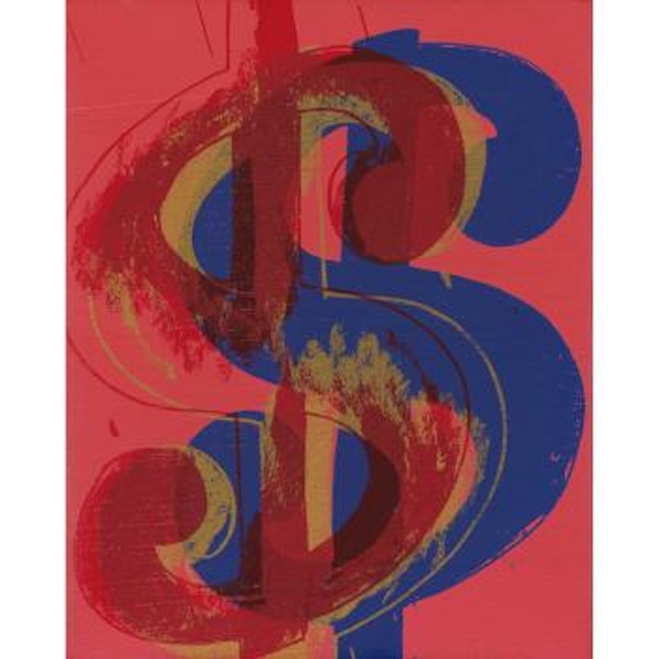 Dollar Sign by Andy Warhol