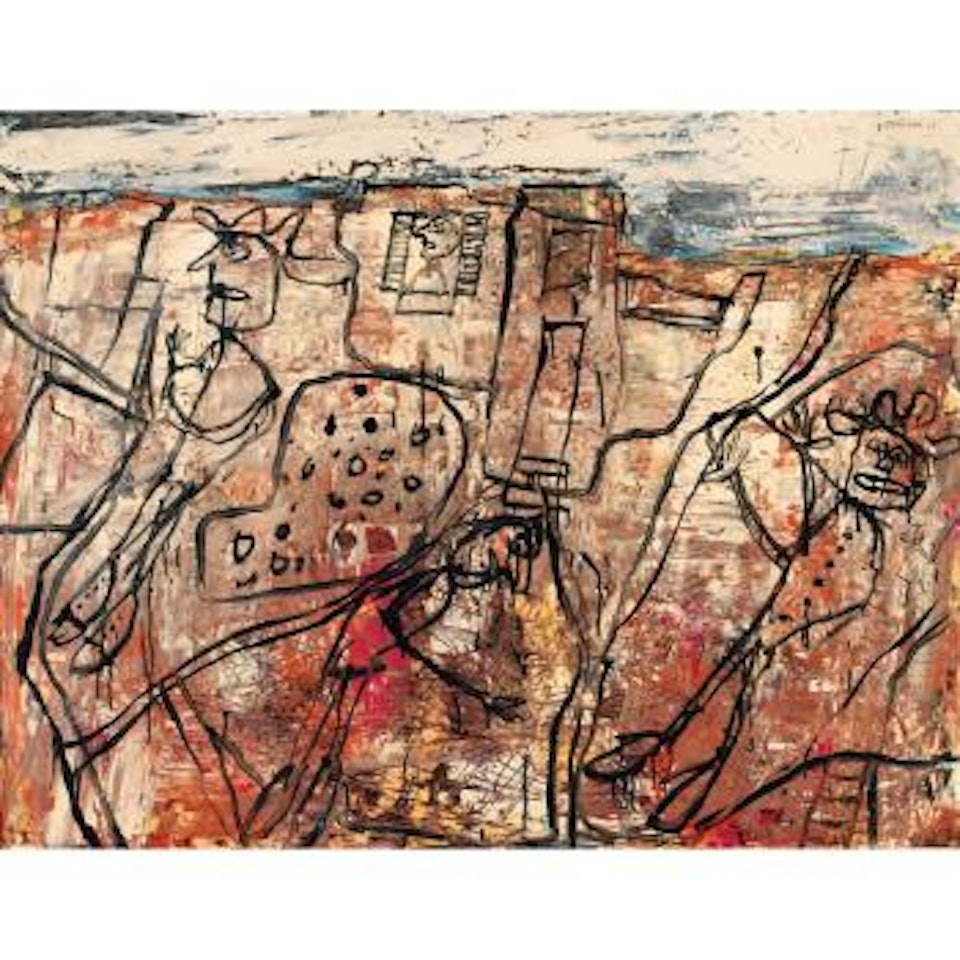 L'organique Tragique by Jean Dubuffet