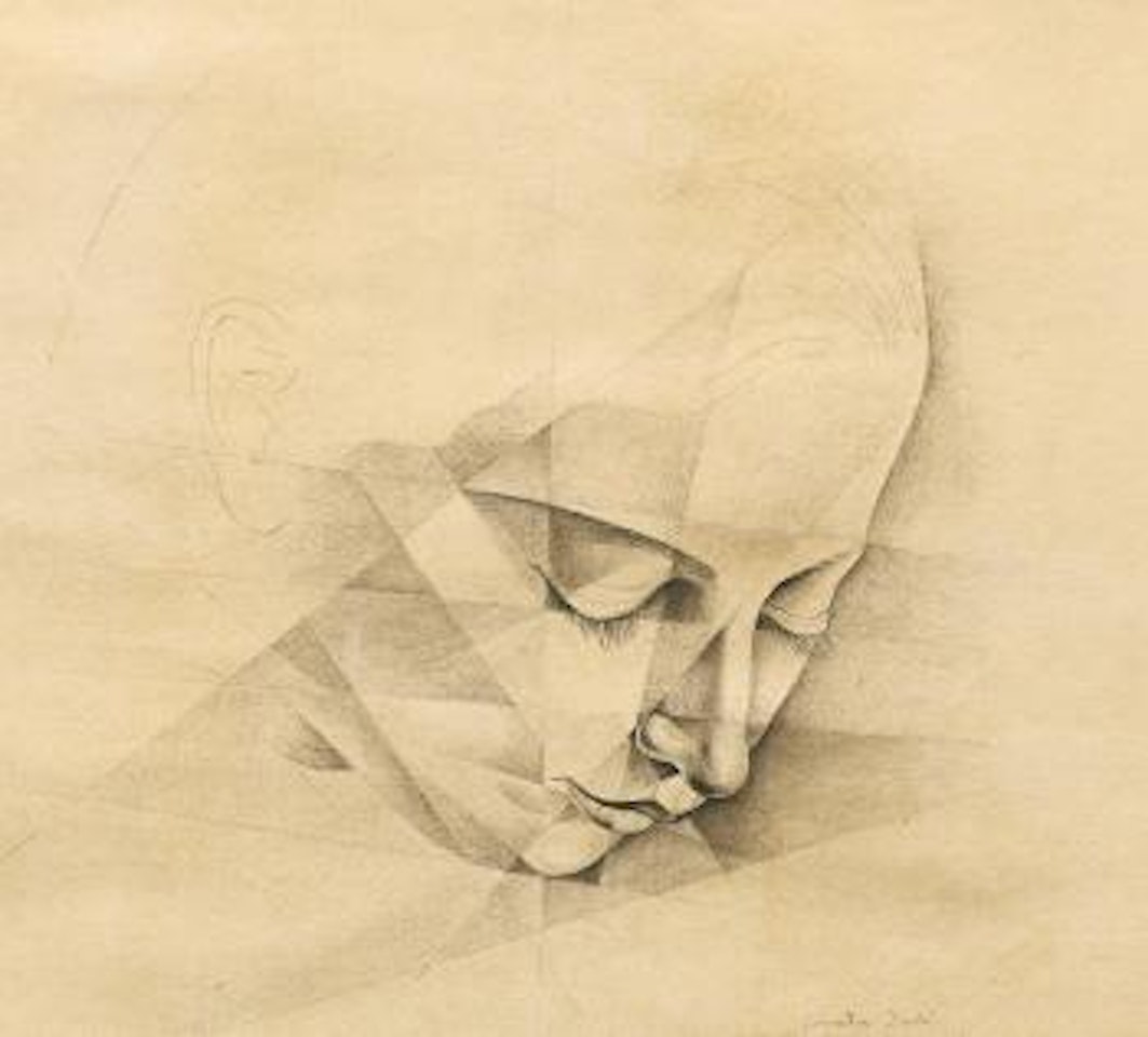 Portrait D'ana María Dalí (La Sœur De L'artiste) by Salvador Dali