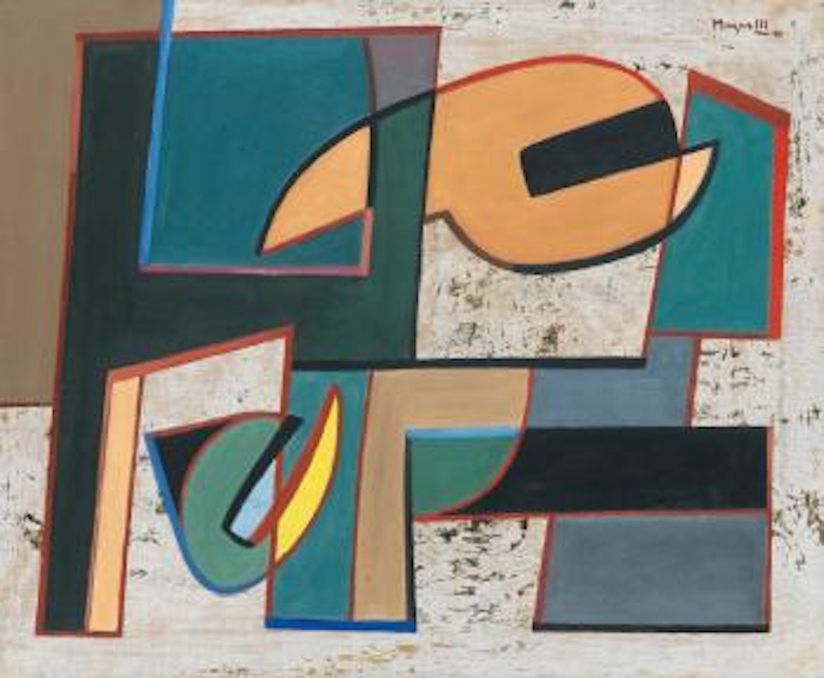 Points D'hostilité No. 2 A by Alberto Magnelli