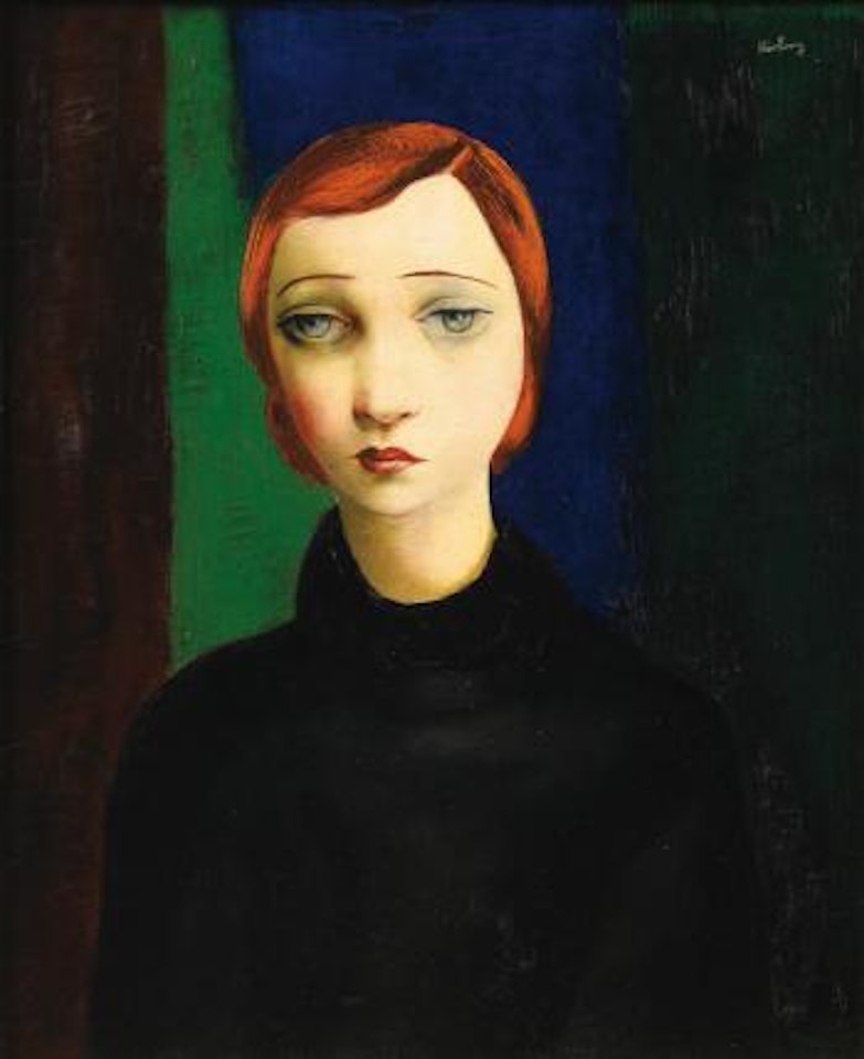 Portrait De Femme by Moïse Kisling