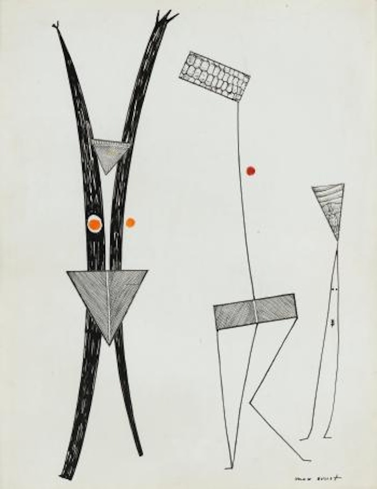 Illustration Originale Pour « La Brebis Galante » De Benjamin Péret by Max Ernst