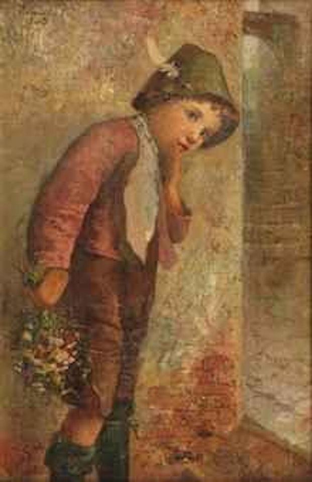 The flower boy by Edmund Adler