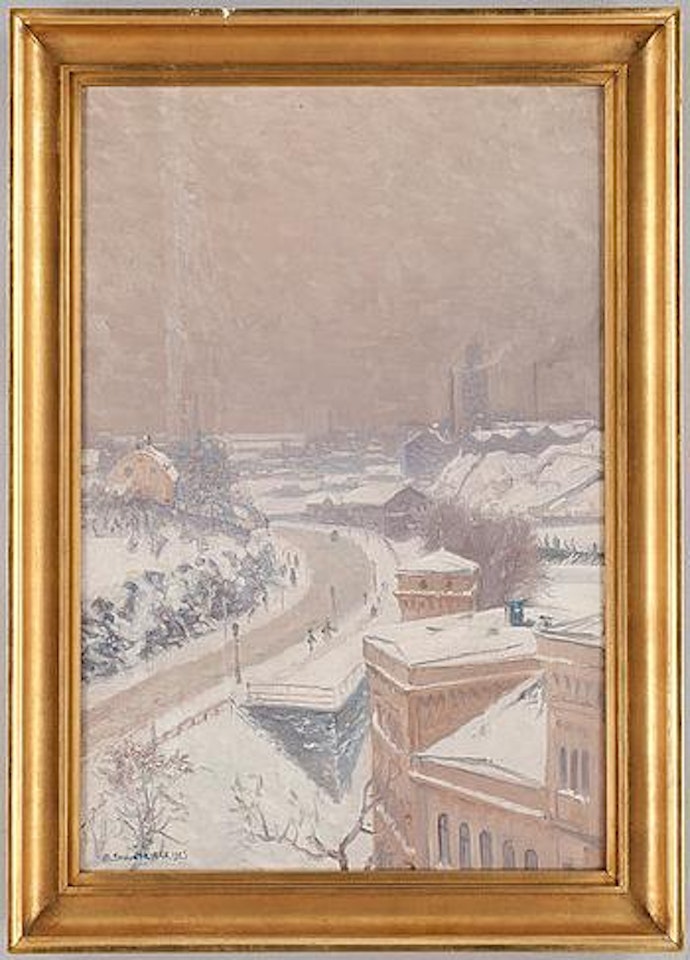 Torsgatan i Stockholm - Torsgatan in Stockholm by Anshelm Schultzberg