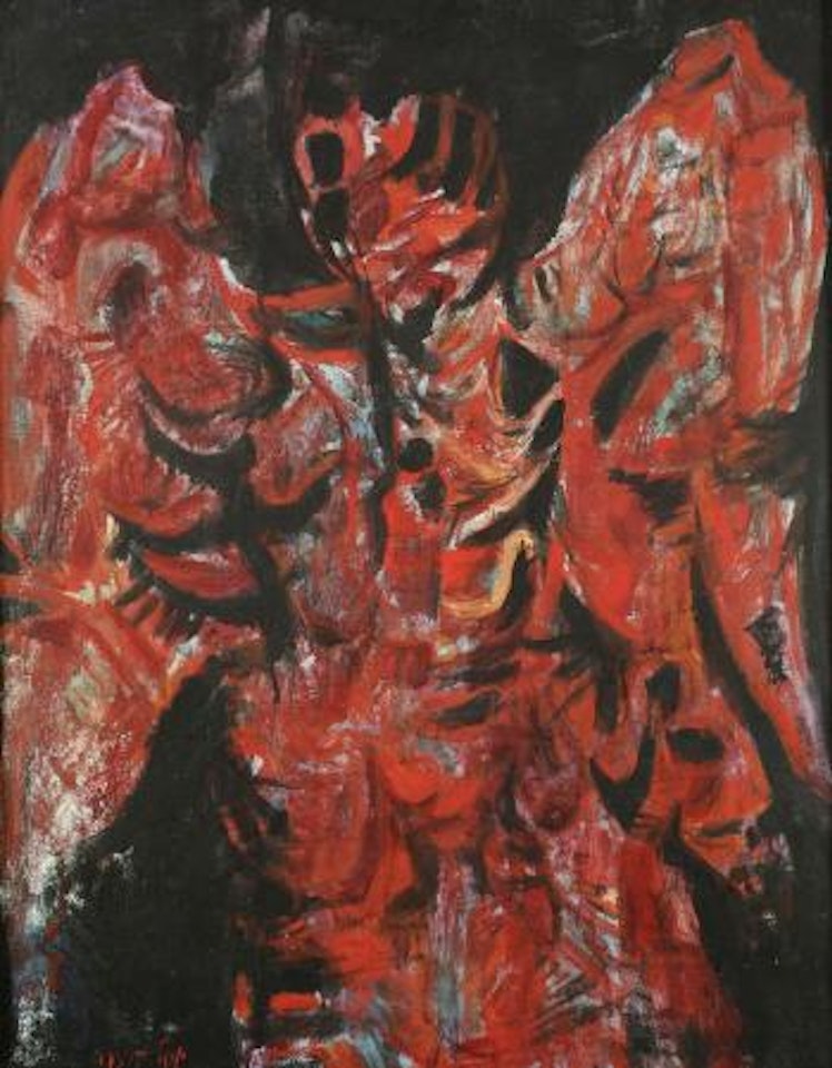 Red Angel by Yosl Bergner