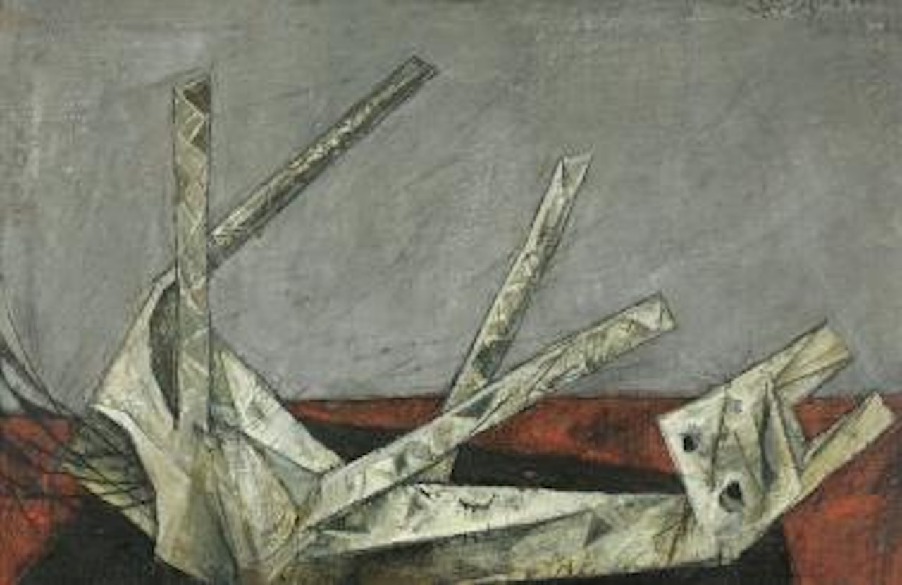 Wooden Horse by Yosl Bergner