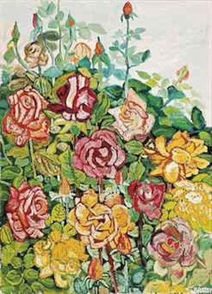 Roses by John Bratby