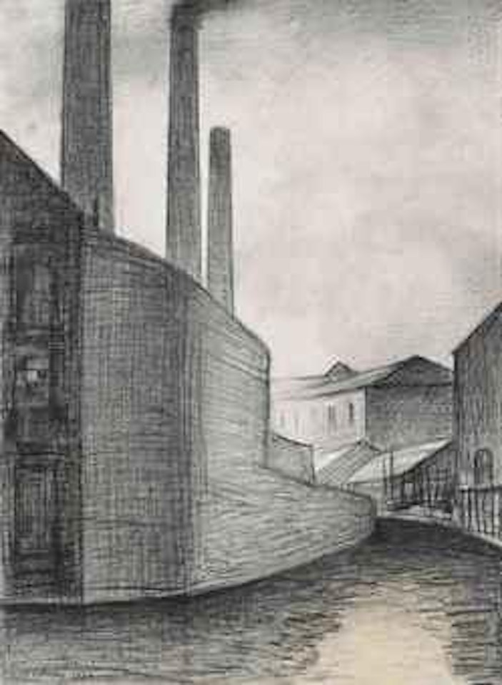 The Canal, Ancoats, Manchester by Laurence Stephen Lowry