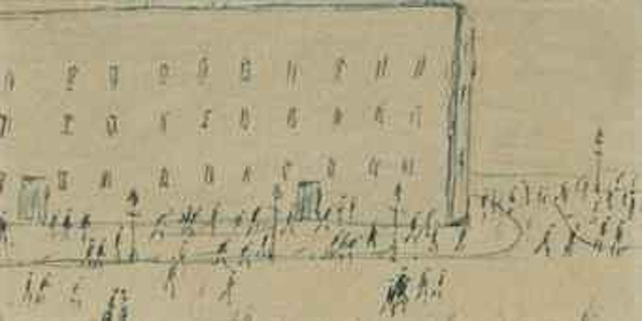 Going Home by Laurence Stephen Lowry