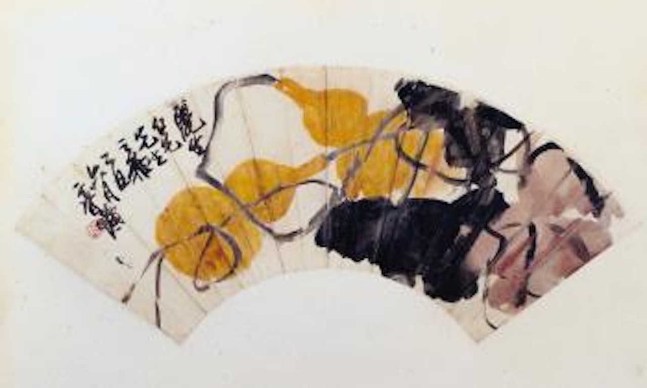 Eventail by Qi Baishi