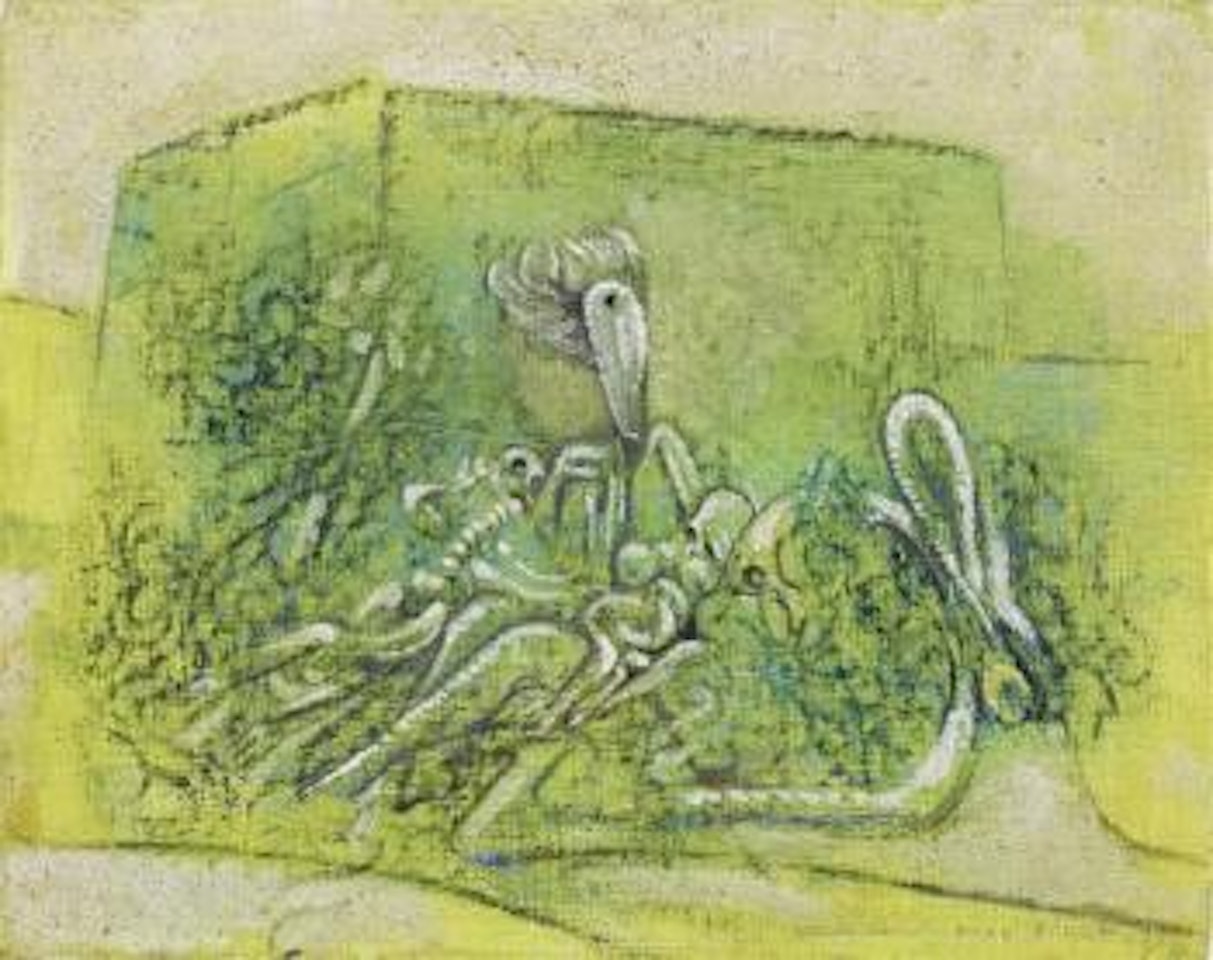 Squelettes d'enfants by Max Ernst