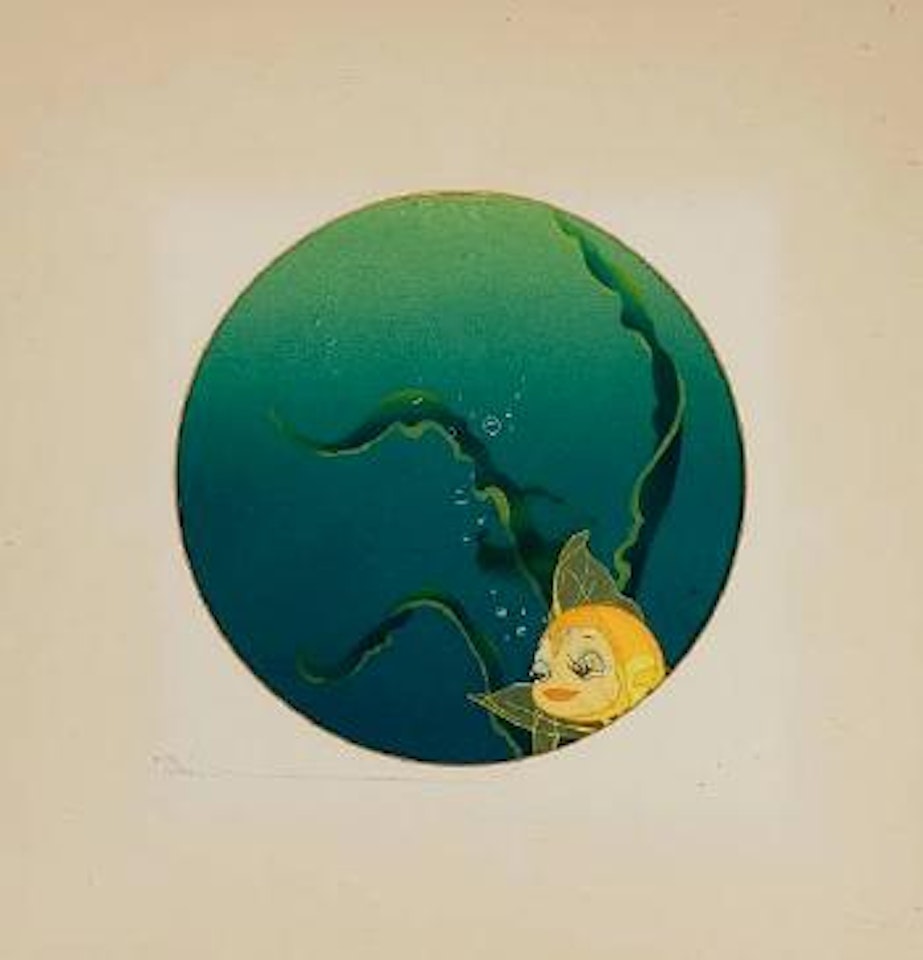 The loveable fish Cleo from Pinocchio by Walt Disney Studios