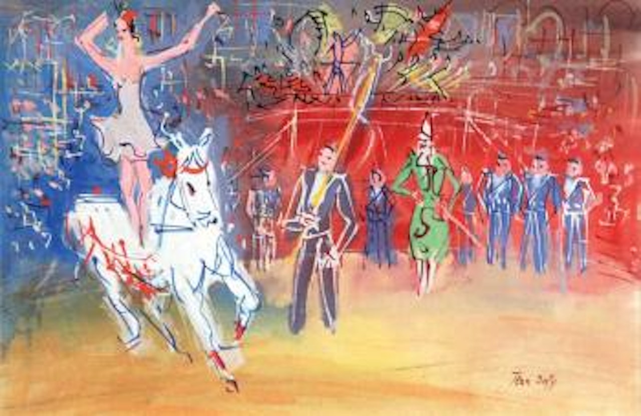 L'écuyère by Jean Dufy
