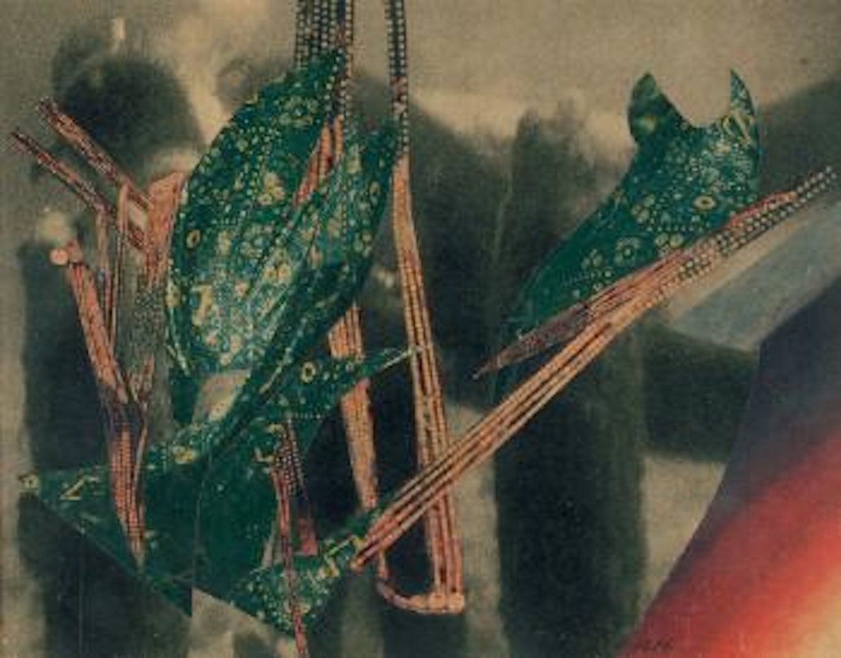 Grüne Käfer by Hannah Höch