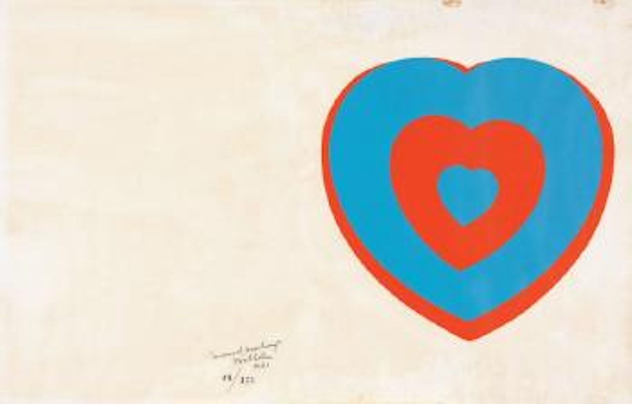 Fluttering hearts by Marcel Duchamp