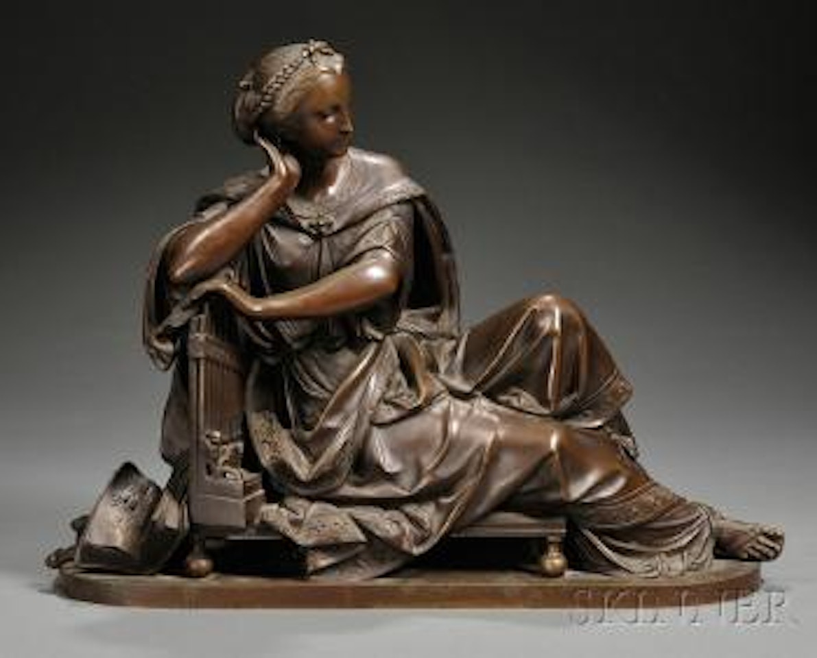 Classical muse by Albert-Ernest Carrier-Belleuse
