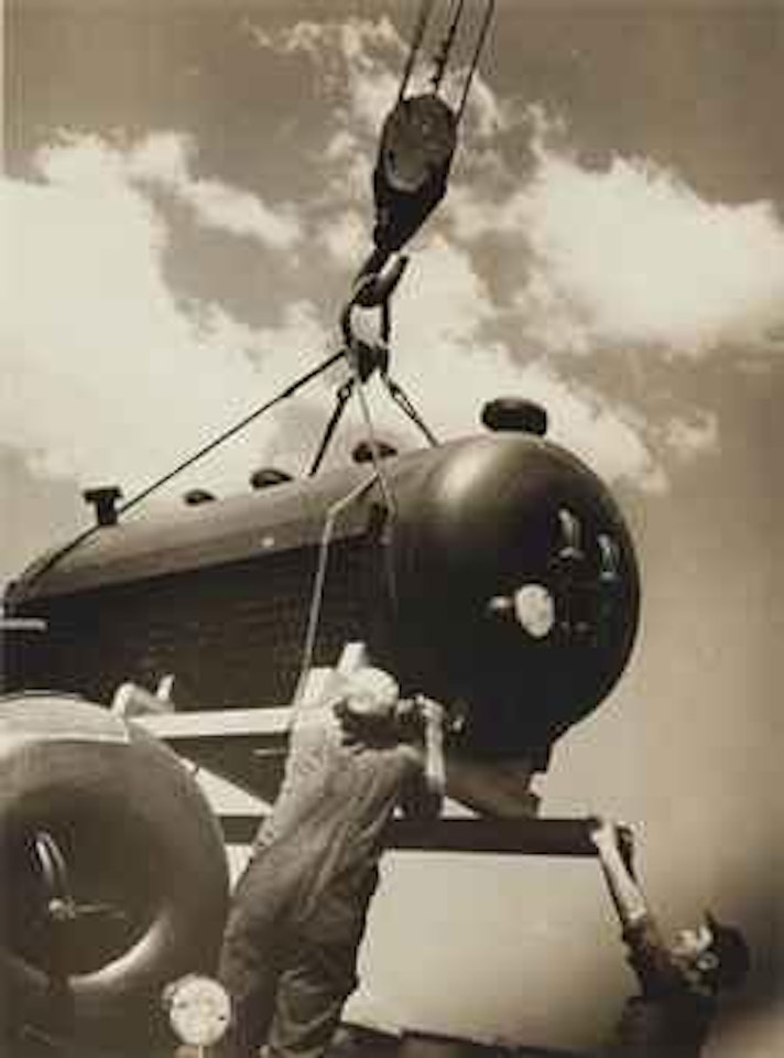 Foster Wheeler Boiler Drums for Standard Oil Company's Tankers by Margaret Bourke-White