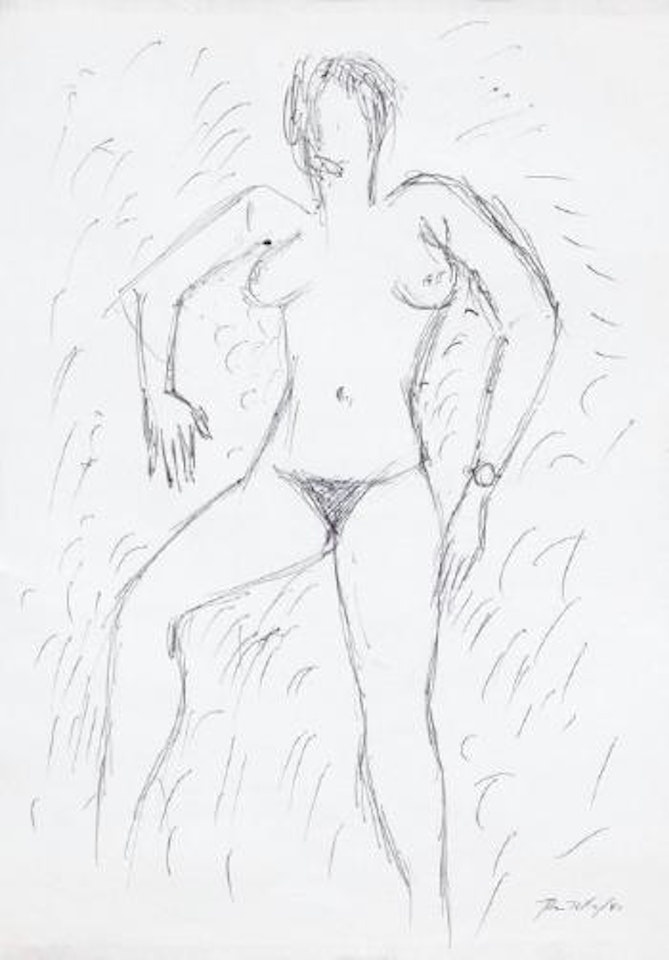 Figura by Mimmo Rotella