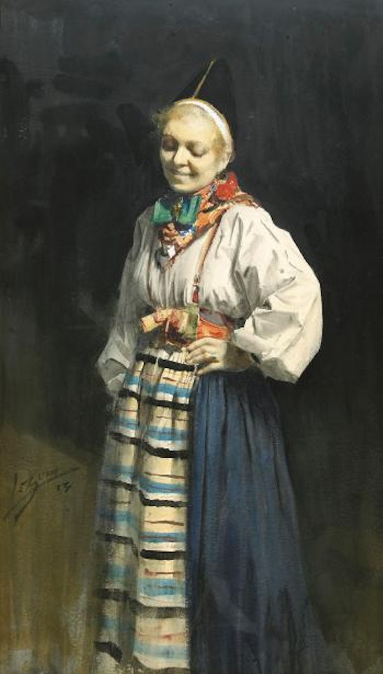 Rättvikskulla by Anders Zorn