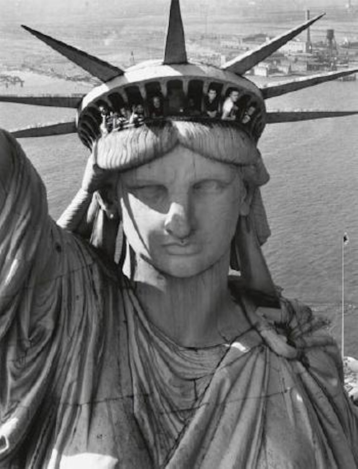 Statue of Liberty, New York Harbor by Margaret Bourke-White