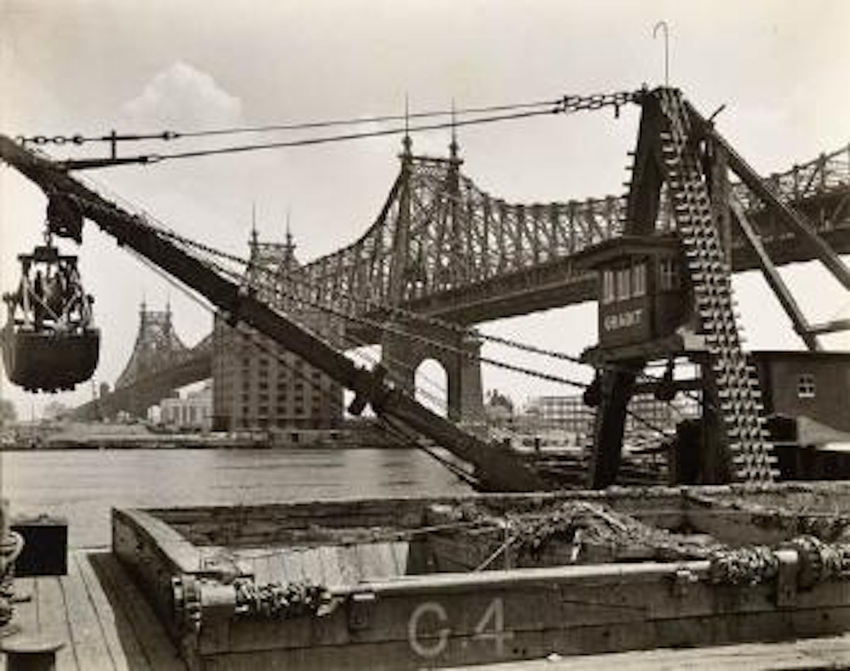 Queensboro Bridge I by Berenice Abbott