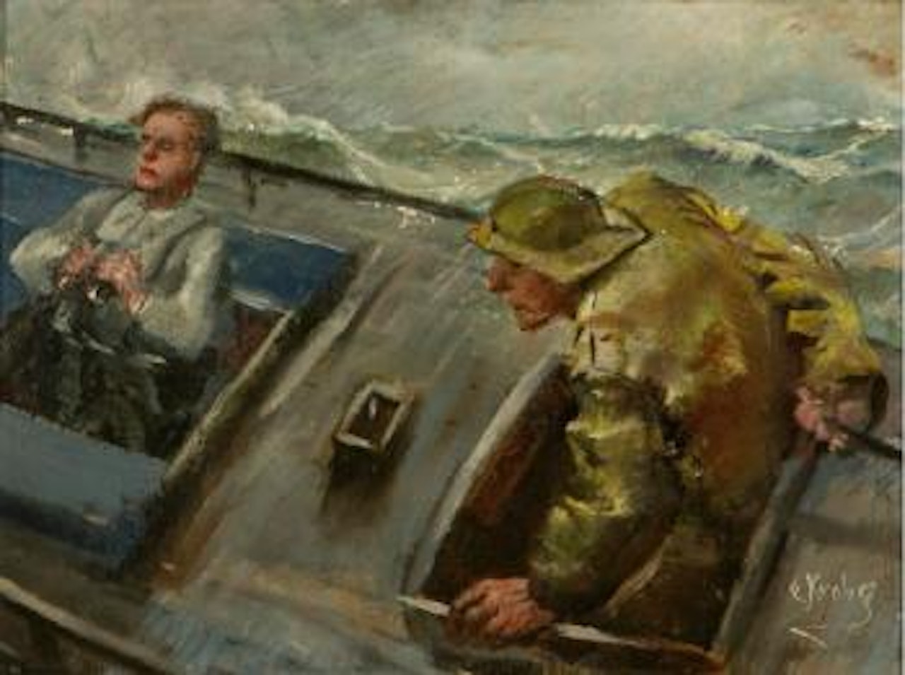 Er det land by Christian Krohg